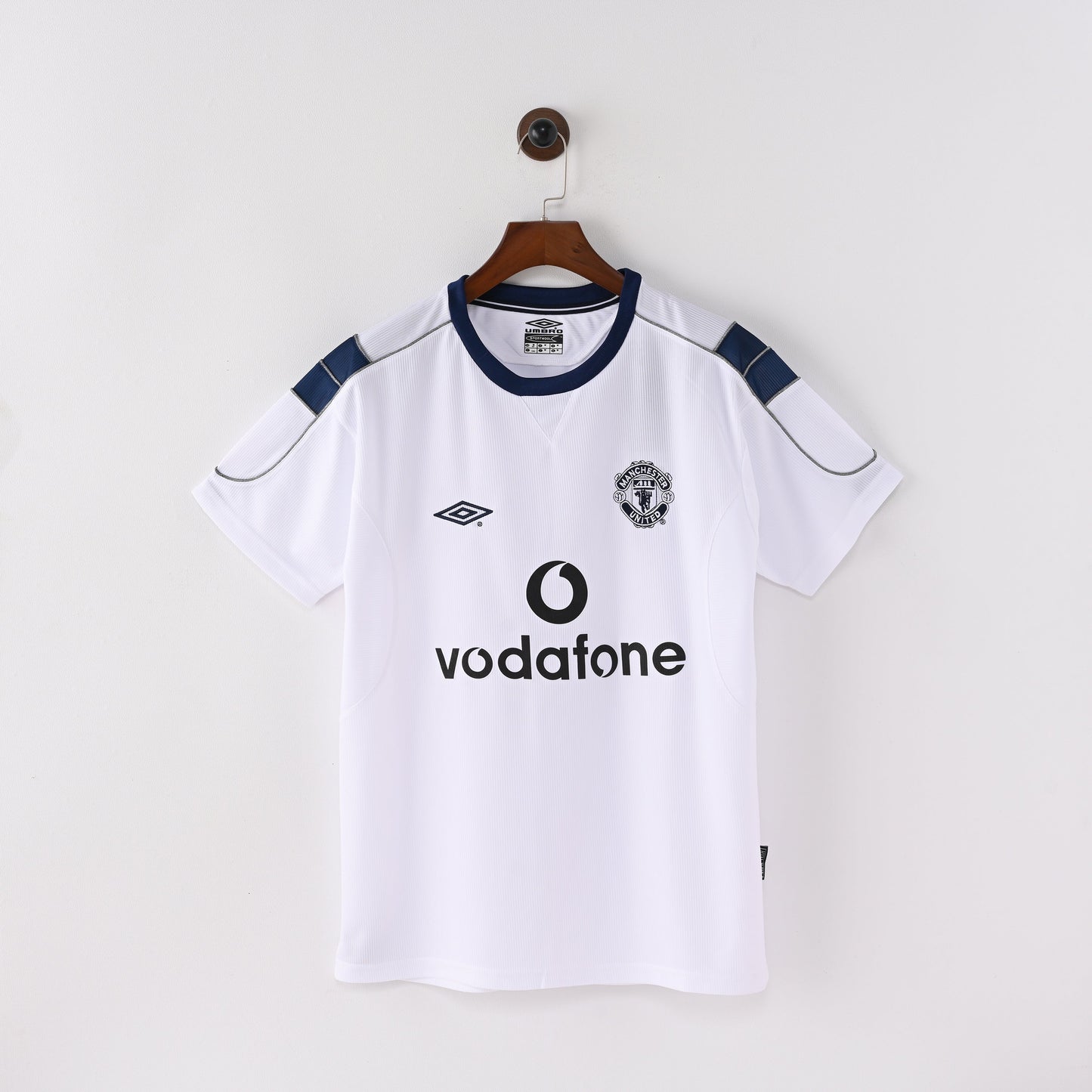 Maillot Manchester United Retro Vintage 2000-2001 Exterieur Homme