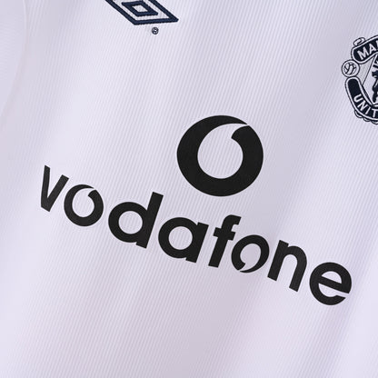 Maillot Manchester United Retro Vintage 2000-2001 Exterieur Homme