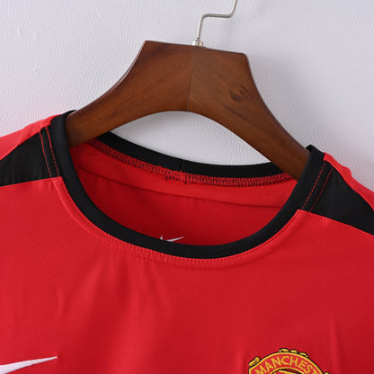 Maillot Manchester United Retro Vintage 2002-2003 Domicile Homme