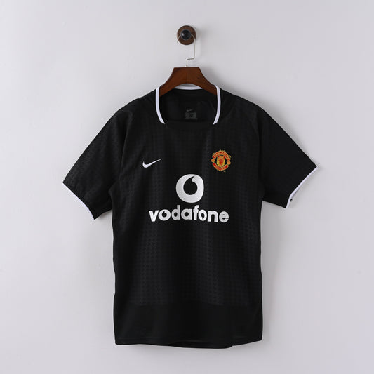 Maillot Manchester United Retro Vintage 2003-2004 Exterieur Homme