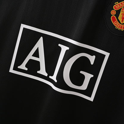 Maillot Manchester United Retro Vintage 2007-2008 Exterieur Homme