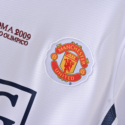 Maillot Manchester United Retro Vintage 2008-2009 Exterieur Homme