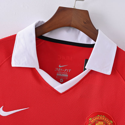 Maillot Manchester United Retro Vintage 2010-2011 Domicile Homme