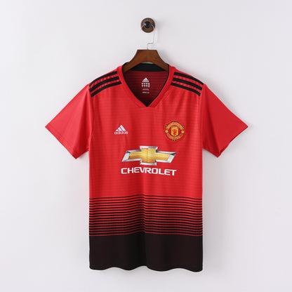 Maillot Manchester United Retro Vintage 2018-2019 Domicile Homme