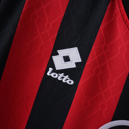 Maillot AC Milan Retro Vintage 1995-1996 Domicile Homme