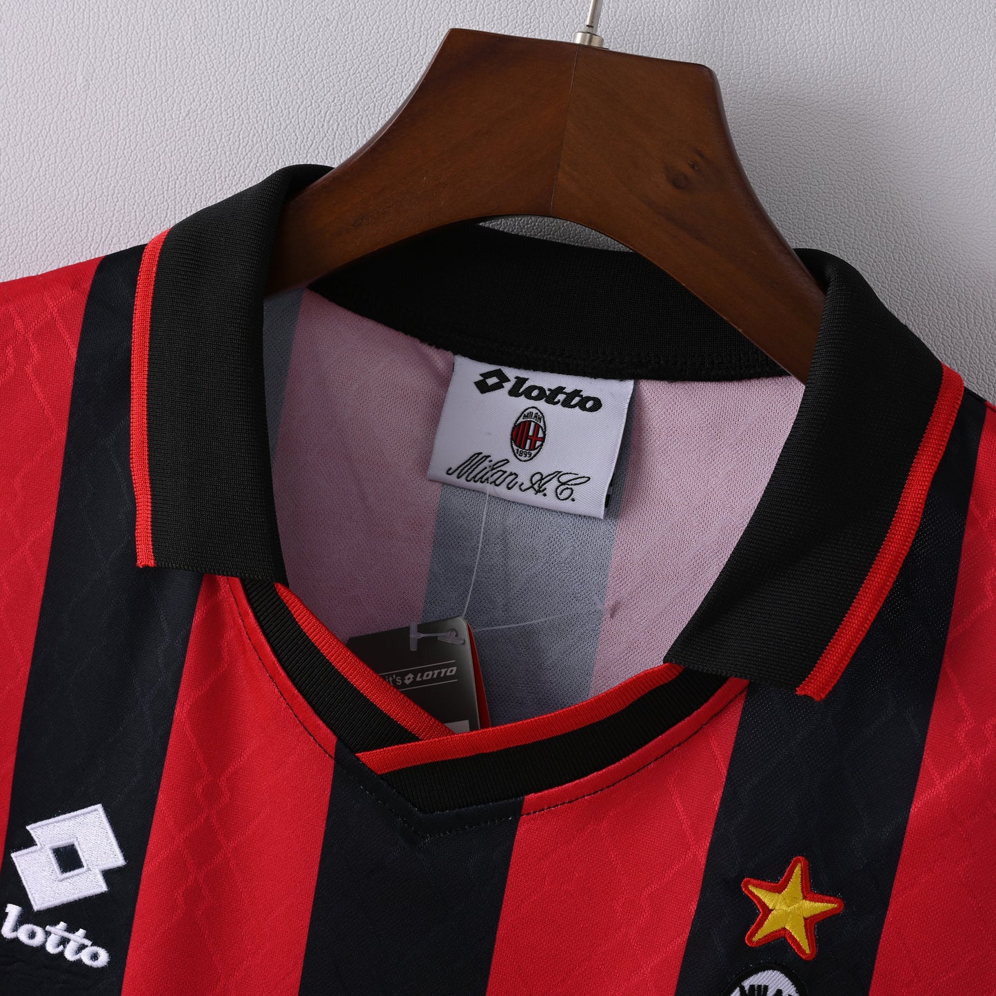 Maillot AC Milan Retro Vintage 1995-1996 Domicile Homme