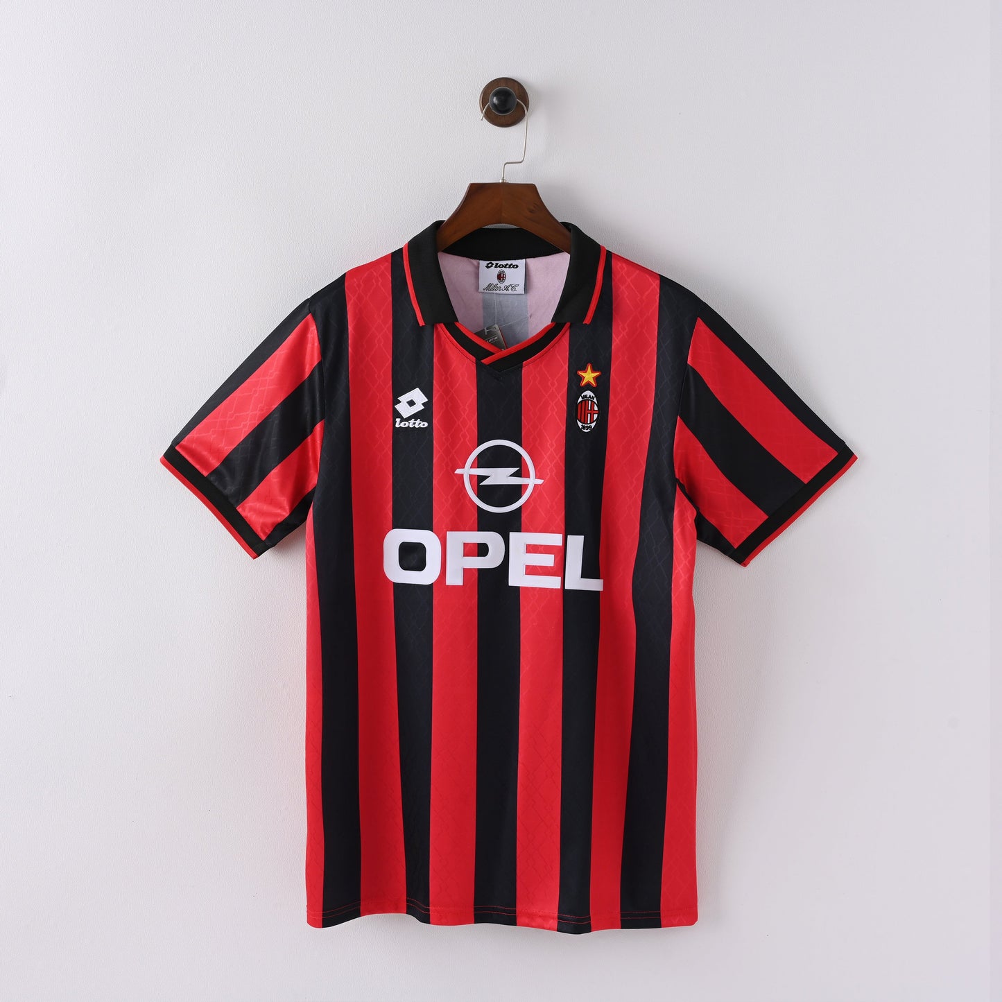 Maillot AC Milan Retro Vintage 1995-1996 Domicile Homme