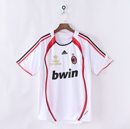 Maillot AC Milan Retro Vintage 2006-2007 Exterieur Homme