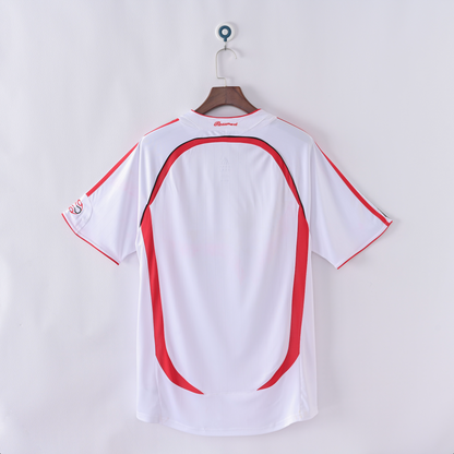 Maillot AC Milan Retro Vintage 2006-2007 Exterieur Homme