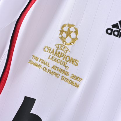 Maillot AC Milan Retro Vintage 2006-2007 Exterieur Homme
