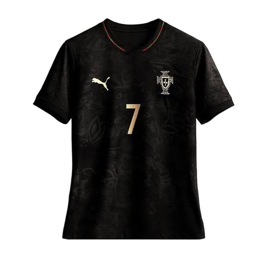 Maillot Portugal Ronaldo 2025 2026 Noir