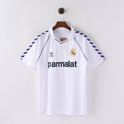 Maillot Real Madrid Retro Vintage 1986-1987 Domicile Homme