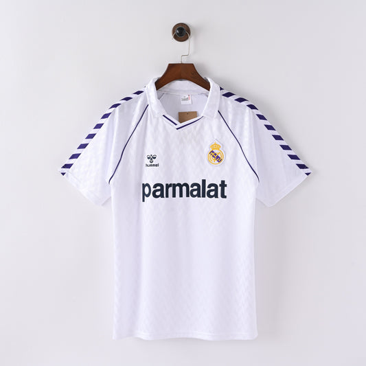 Maillot Real Madrid Retro Vintage 1986-1987 Domicile Homme