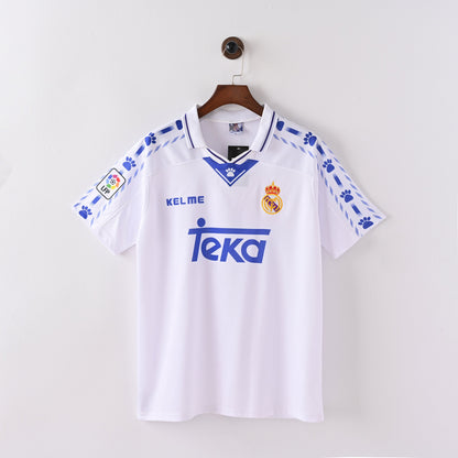 Maillot Real Madrid Retro Vintage 1996-1997 Domicile Homme