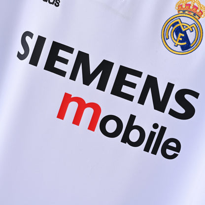 Maillot Real Madrid Retro Vintage 2003-2004 Domicile Homme