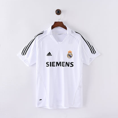Maillot Real Madrid Retro Vintage 2005-2006 Domicile Homme