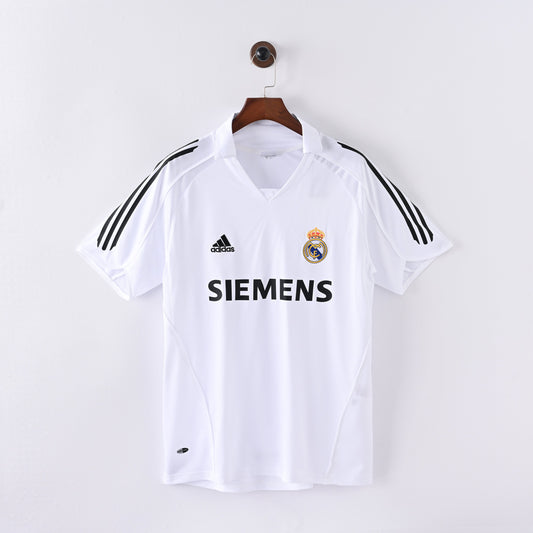 Maillot Real Madrid Retro Vintage 2005-2006 Domicile Homme