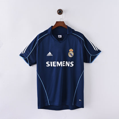 Maillot Real Madrid Retro Vintage 2005-2006 Exterieur Homme