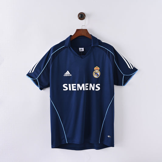 Maillot Real Madrid Retro Vintage 2005-2006 Exterieur Homme