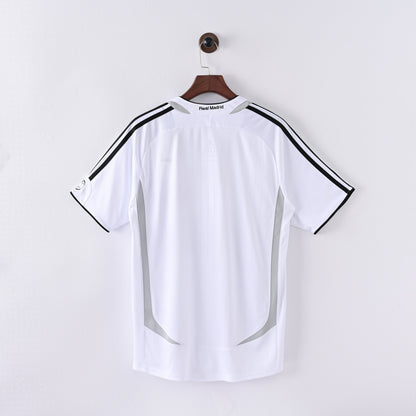Maillot Real Madrid Retro Vintage 2006-2007 Domicile Homme
