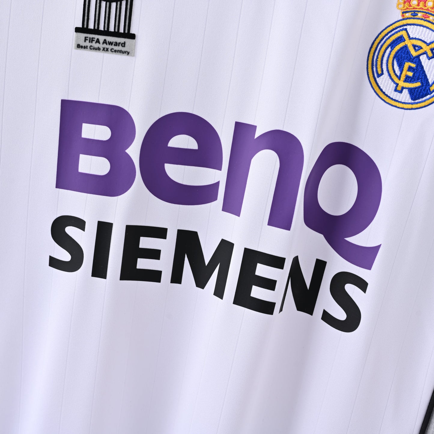 Maillot Real Madrid Retro Vintage 2006-2007 Domicile Homme