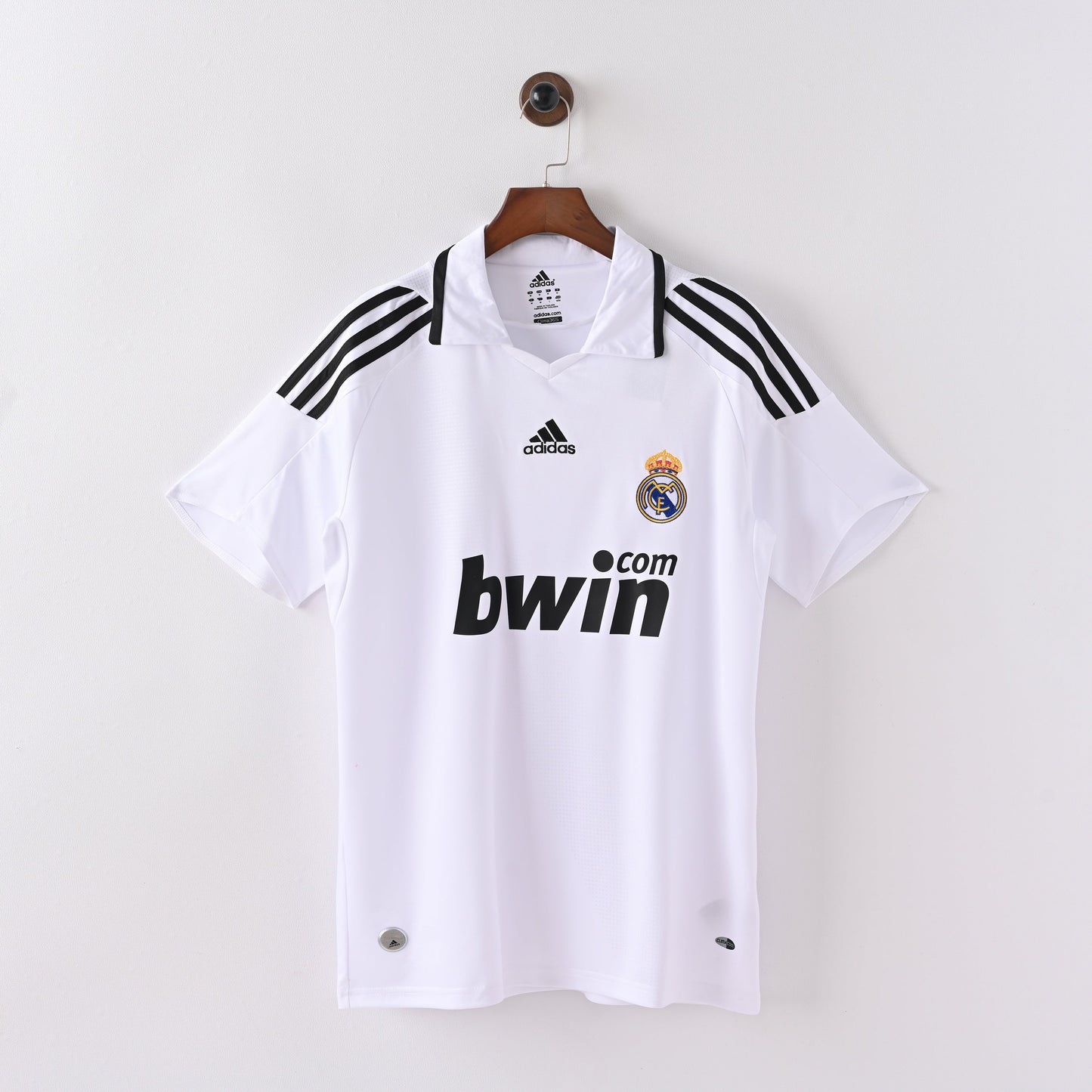 Maillot Real Madrid Retro Vintage 2008-2009 Domicile Homme