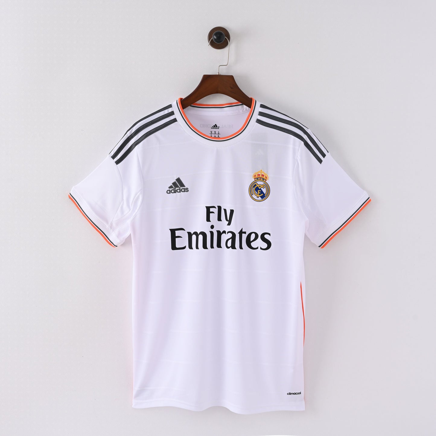 Maillot Real Madrid Retro Vintage 2013-2014 Domicile Homme