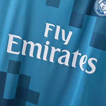 Maillot Real Madrid Retro Vintage 2017-2018 Third Homme
