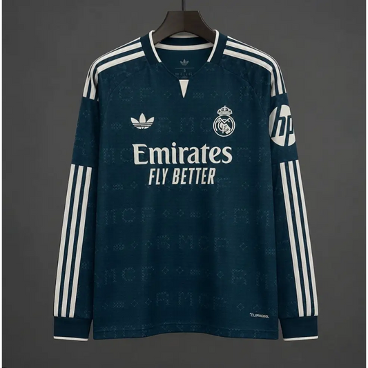 Maillot Real Madrid Extérieur Manches longues 2026/2027