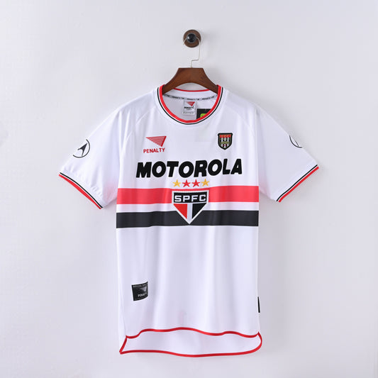 Maillot Sao Paulo FC Retro Vintage 2001 Domicile Homme