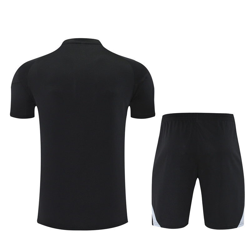 Maillot Short Training Argentine Noir Homme/Enfant 2025 2026