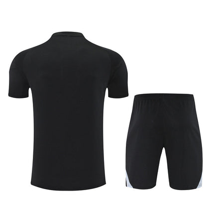 Maillot Short Training Argentine Noir Homme/Enfant 2025 2026