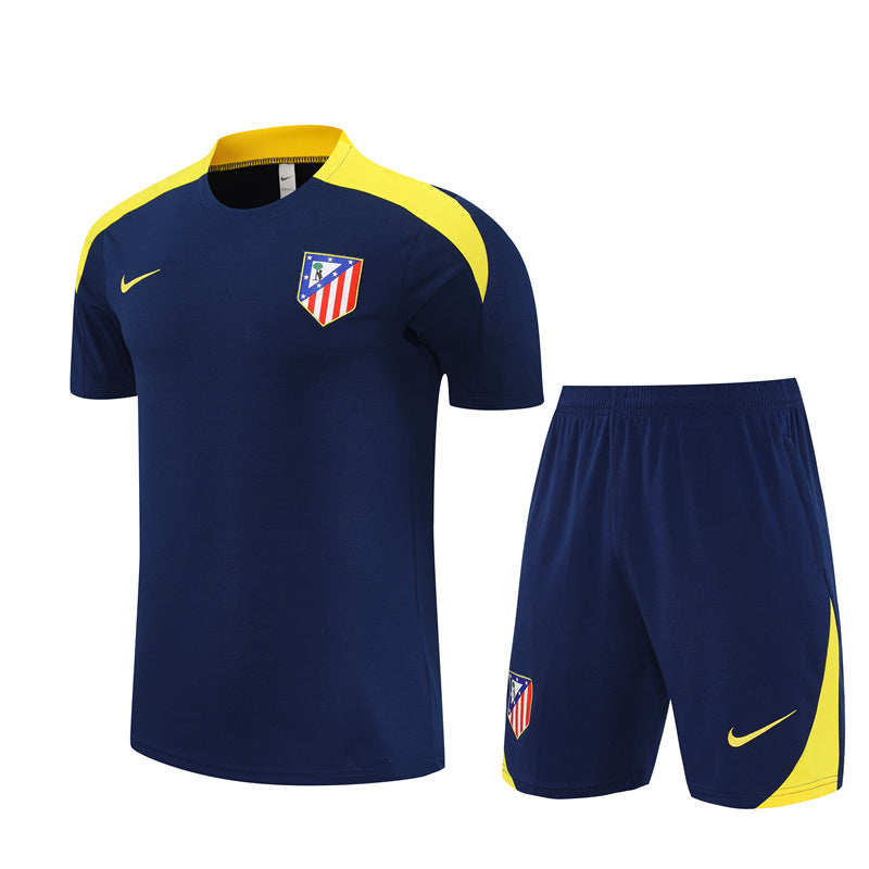 Maillot Training Atletico Madrid Bleu Homme/Enfant 2025 2026