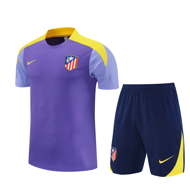 Maillot Training Atletico Madrid Violet Homme/Enfant 2025 2026
