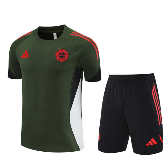 Maillot Training Bayern Munich Vert Homme/Enfant 2025-2026