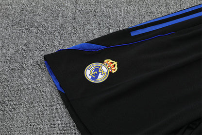 Maillot Short Training Real Madrid Bleu/Blanc Homme/Enfant 2025-2026