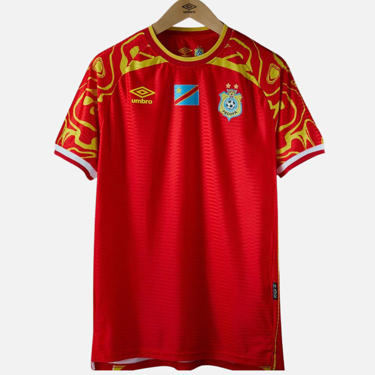 Maillot Third République Démocratique du Congo 2025/2026 - Rouge
