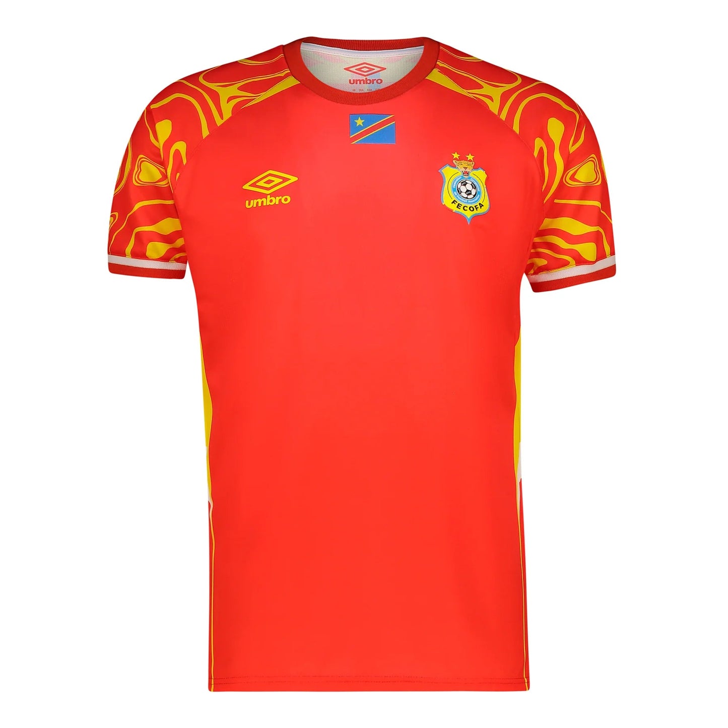 Maillot Third République Démocratique du Congo 2025/2026 - Rouge