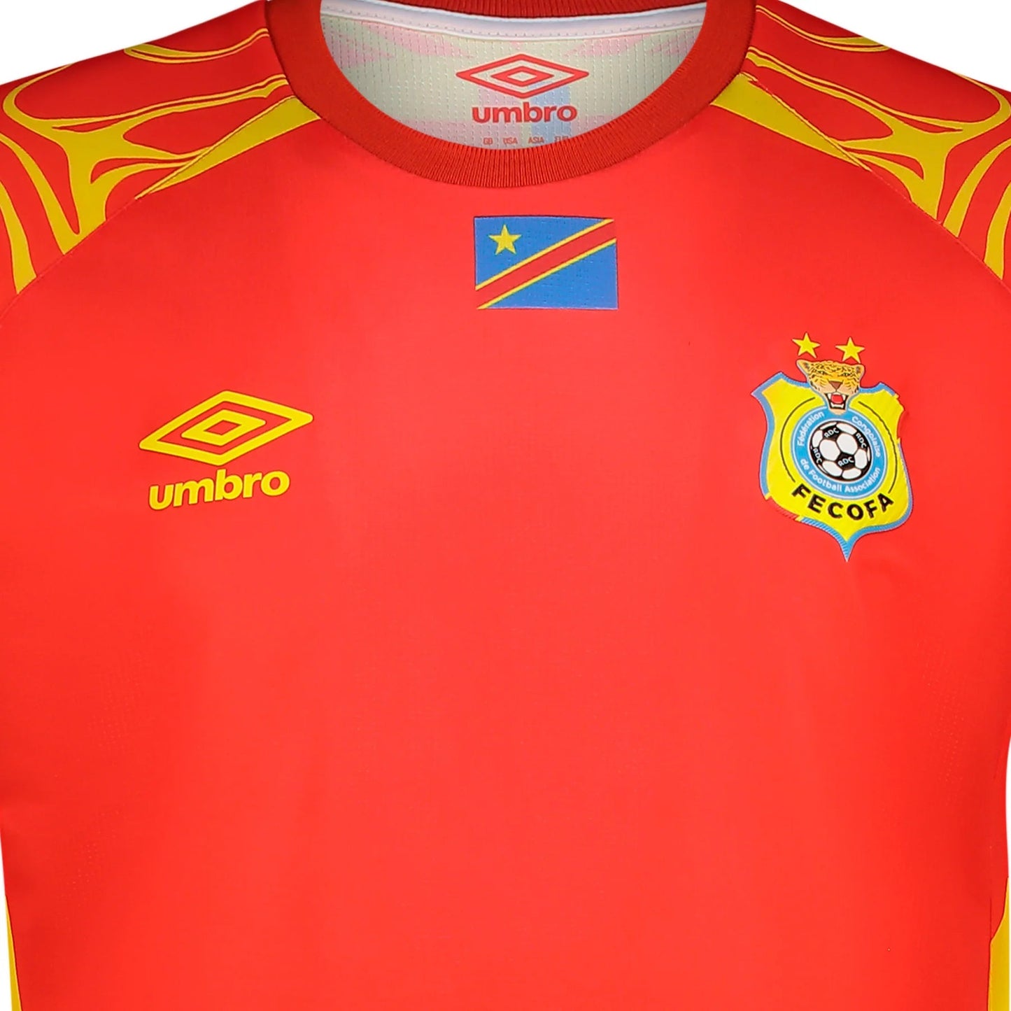 Maillot Third République Démocratique du Congo 2025/2026 - Rouge
