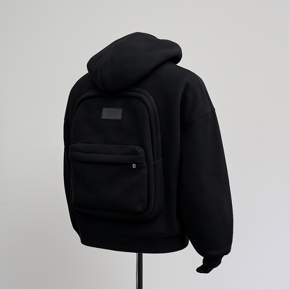 Sweat à Capuche avec Sac à Dos Intégré – Pratique pour Voyager