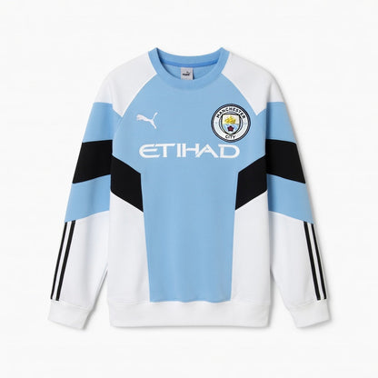Sweat Manchester City Training Homme 2025 2026 Blanc