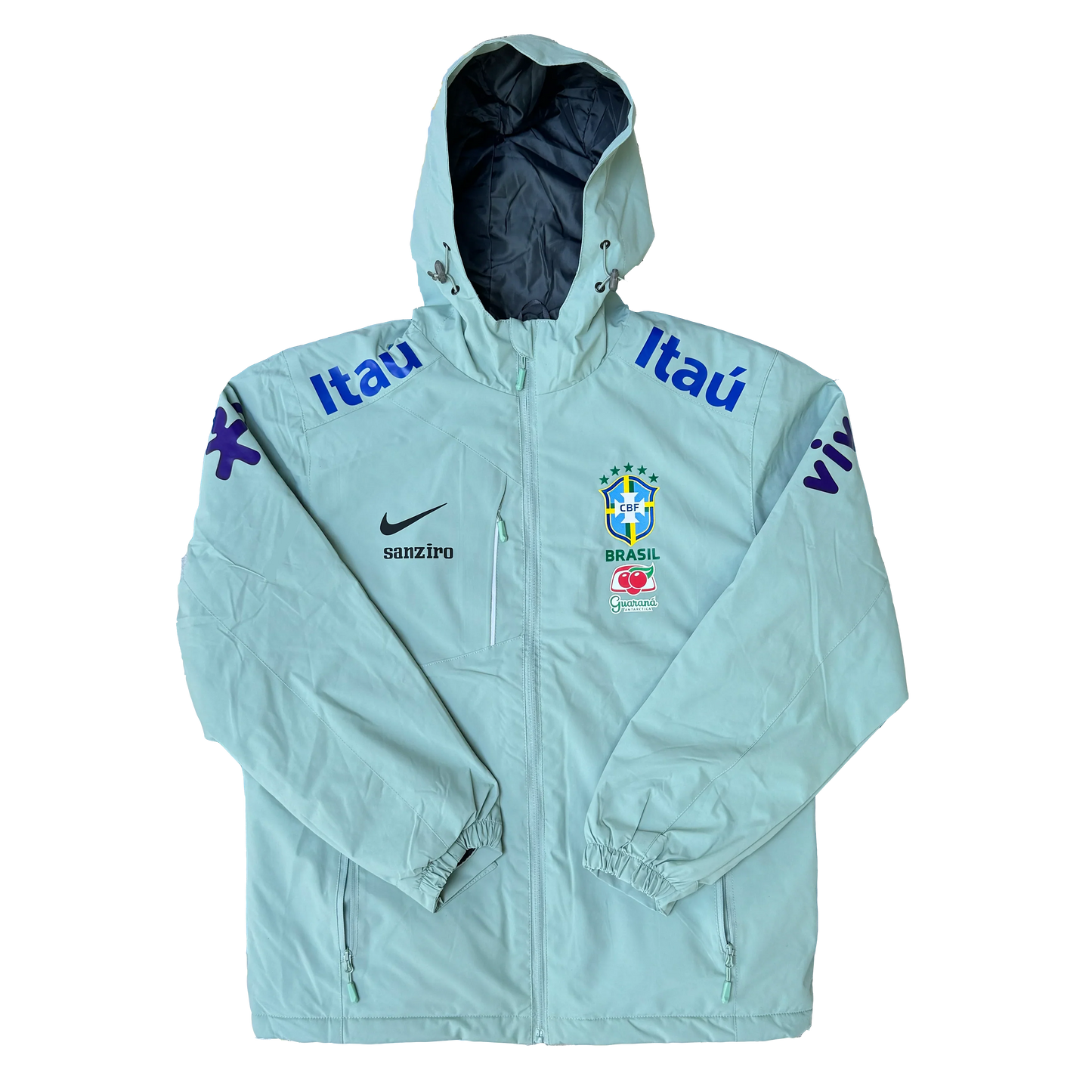 Veste Bresil Sanziro Braziro Jacket Bleu Pistache